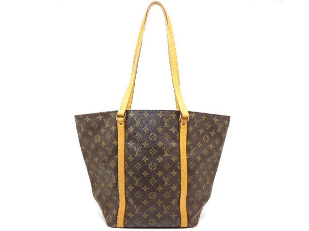 LOUIS VUITTON Bag Sac Shopping Shoulder Tote Monogram